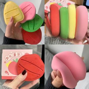 OTW Thickened Super Soft Cotton Candy Foundation Powder Puff Water Activated Non-Sticky Dry Wet Use Large Size Beauty Tool