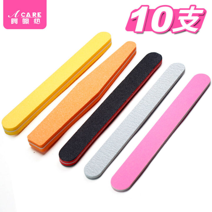 J Special Offer Sponge Nail File Strip Manicure Baby Grinding Polishing Shaping Home Use Nail Care Tool Regular Size China Made