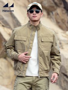 HESSION | Outdoor 3-in-1 Protection Soft Shell Stand Collar Jacket Autumn Hiking