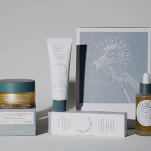 DUO SET - Vegetology Brightening (Essence + Ampoule) ถูกสกินแคร์ให้เสียง น้ำตบและเซรั่ม สารสกัดดอกองู่