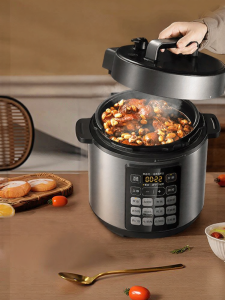 [China Plug Adapter Needed] Midea | Multifunctional Automatic Pressure Cooker 5L