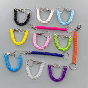 กุญแจแบบยืดหยุ่นสำหรับป้องกันการสูญหายพร้อมหัวเข็มขัดแบบยืดหยุ่นสำหรับโทรศัพท์มือถือ กระเป๋าสะพายไหล่ สายรัดกุญแจแบบยืดหยุ่น KORMAEX