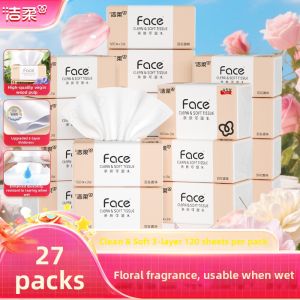 C&S | Floral Fragrant Wettable Paper Towels 27 Packages