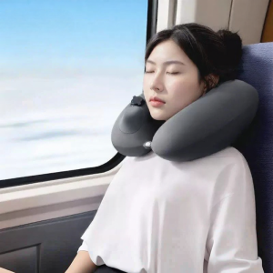 Inflatable Neck Pillow Inflation Type Portable