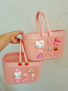 New Arrival Bath Basket Good-looking Cute Cartoon Bath Basket Bathroom Shower Gel Storage Basket Young Adult Satchel Bath Basket