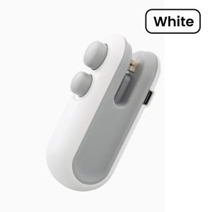 USB Charging Mini Sealing Machine Handheld Plastic Bag Sealing Machine 2In1 Heat Sealer Machine for Snacks Fruit Spices Bags