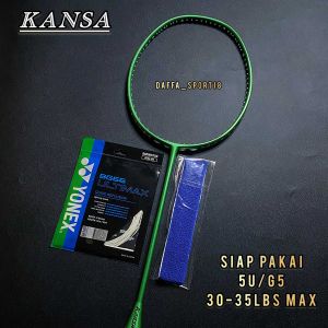 Raket Badminton Kansa Candy Original Terpasang Senar Siap Pakai