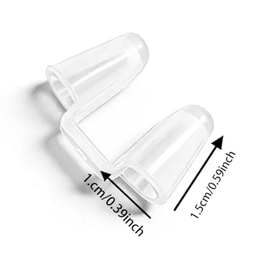 Soft Silicone Nose Clips for Swimming Snorkeling Leakproof Anti-choking Nose Plugs Lightweight Water Sports Gear for Pool