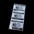 No Video No Refund Policy Sticker (HIGH GLOSS )X Sold per Pack. 