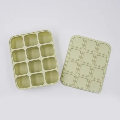 Multipurpose Silicone Container Baby Food Storage Steamed Cake Ice Cube Tray