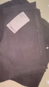 quần đùi lưng cao không túi trơn trước dành cho nữ