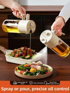 SIVASS | Spray and Pour Glass Oil Bottle