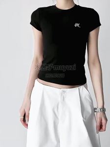 MUYUZI | Basic Short Sleeve T-Shirt