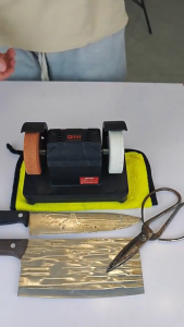 220V Electric Bench Grinder 10000rpm Double Wheels Polishing Grinding Machine Stepless Speed Sharpen