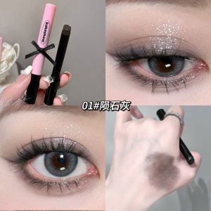 Kakashow Lazy เด็กผู้หญิง Eyeshadow Stick Highlighter Pen 2 สี น้ำเนื้อ ใช้งานง่าย ติดทนนาน ลำลอง น้ำหนักเบา สำหรับผิวหลากหลาย 3 ปี คุณภาพระดับพรีเมียม