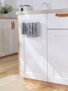 กล่องเก็บถุงขยะพลาสติก แบบติดผนัง สำหรับห้องครัว / ห้องน้ํา อเนกประสงค์