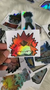 Stiker Hologram Anime2 ukuran 7 cm