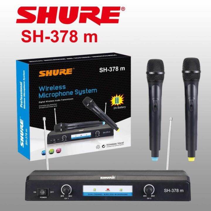 SHURE Wireless Microphone System Lazada PH