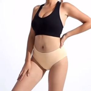 [SG InStock] Midi Mid Waist Seamless Cotton Panties (Ladies. Girls. Panty. Underwear. Underpants) - MIS04