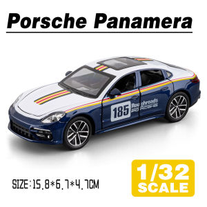 LEO 1:32 Porsche Panamera Track Edition Diecast Model Car Alloy Cars Toys Collection Gift For Kids Boy Girl