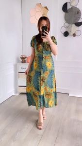 DRESS SALLY BERIES/ DASTER BUSUI/ DRESS KEKINIAN/ CELIA/ DASTER VIRAL/ KOREAN DRESS/ HOME DRESS