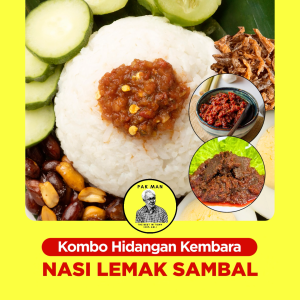 Travel Meal Combo Nasi Lemak Sambal