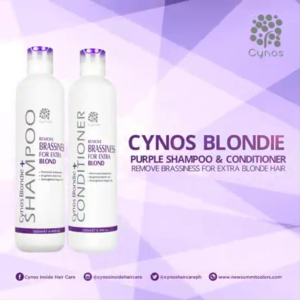 Cynos Blondie Anti-Brassy Purple Shampoo (280ml)