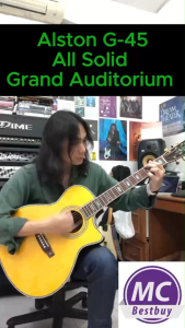 ราคาเหลือเชื่อ! (ราคาปกติ 9600) กีตาร์โปร่ง ออลโซลิด GA 41" ไม้แท้ โรสวู้ด ข้างและหลัง งานสุดหรู