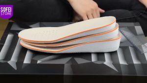 ผู้ชายผู้หญิง 1.5 ซม. /2.5 ซม. / 3.5 ซม. เพิ่มความสูงส้น พื้นรองเท้า แผ่นรองรองเท้า