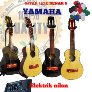 Gitar lele senar 6 custum cocok buat treveling mini