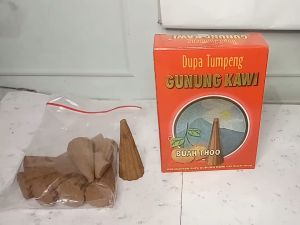 Dupa Kerucut Gunung Kawi Hio Aromaterapi Buah Thoo Isi 9Pcs