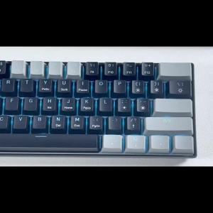 MageGee MK-Star61 60% Mechanical Gaming Keyboard 61Keys Sea Blue Backlit Small Compact Portable 60 Percent Gaming Keyboard Gamer