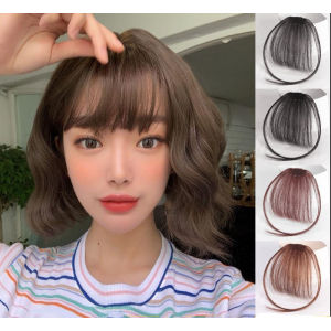Cozyrooms Thin Air Bangs For Women Hair Extension Clip Wig In Fringe Front Hairpiece COD