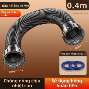 JIAYUN | Ống Thoát Nước Đôi Đầu Linh Hoạt Kết Nối Hai Bồn Đôi Răng