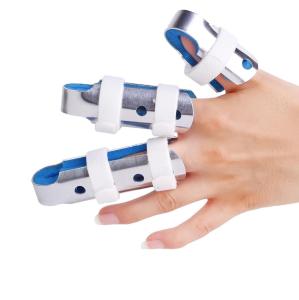 Sopito Finger Brace: A Reliable and Comfortable Option for Supporting Broken Fingers Arthritic Conditions and Knuckle Immobilization Breathable and Adjustable Design Ensures a Comfortable Fit for Adult and Child Finger Sizes