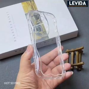 Softcase Silikon Bening Melting Case Gelombang Infinix Hot 50 4G Infinix Hot 50 Pro