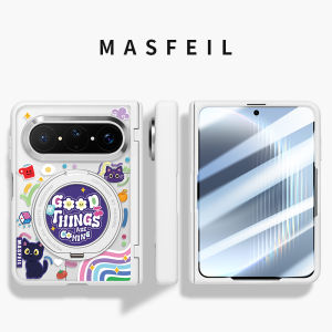 MASFEIL | Magnetic Stand All Around Protection Case Transparent High-Quality