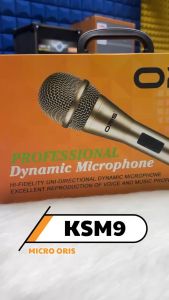 Micro karaoke có dây chính hãng ORIS KSM9 hát nhẹ hút giọng mic kèm dây zin dài 8m chống gãy bền bỉ - ORIS Professional