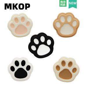 MKOP Cute Dog Paw Design Shoe Buckle Accessories Ideal for Cross/Crocs Fun and Fashionable Footwear Decoration