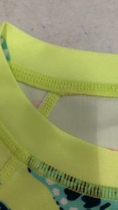 Baju Renang Anak Lengan Panjang | Swimwear Kids Long Sleeves - Butterflies Neon Size 8 Tahun