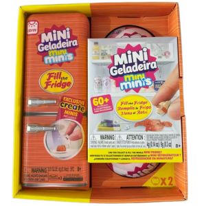 Bandai | New ZURU Mini Brand Surprise Refrigerator Ball Mysterious Toy Decoration Model Blind Box Suitable for Birthday Gifts Blind Box