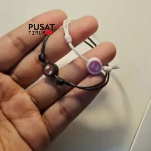 Gelang Couple Spidey Miles & Gwen Bracelet: Aksesoris Tangan Tali Spider Untuk Pria & Wanita