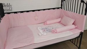 Belily World - Crib Set (6 piece) - Castle Collection