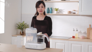 Máy tiệt trùng sấy khô hâm sữa đun và hâm nước đa năng FATZ BABY Multimax 2 FB9013SL có khử clo