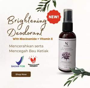 NK Deodorant Extra Brightening Spray BPOM 60ml