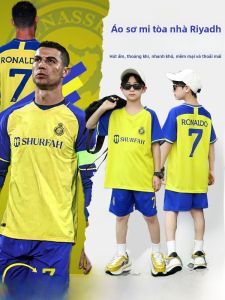 Bộ Đồng Phục Bóng Đá Saudi Arabia Riyadh Victory CR7 Số 7 Bộ Đồ Tập Luyện Cho Nam Và Nữ Trẻ Em Quần Áo Đội Bóng Đá
