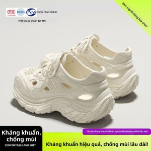 ECAC | Dép Giảm Sốc Đế Dày Nâng Gót Làm Mát