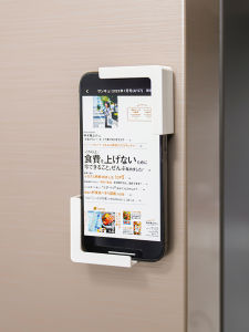 Enamel Plate Special Magnetic Mobile Phone Bracket Tablet Computer Bracket Refrigerator Wall Hanging Bracket Charging Bracket