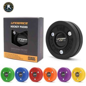 Hockey Puck Ice Hockey Training Puck Plastic Reusable Ice Training Practicing Accessory