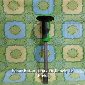 Pahat Beton Rata Dan Lancip 12 Inc Berbagai Merk Perlusin